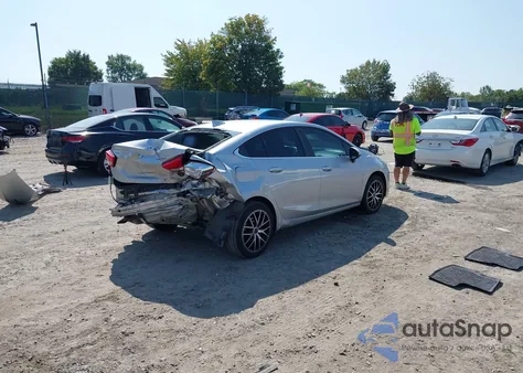 2019 Chevrolet Cruze Premier из США, поврежденный, VIN 1G1BF5SM0K7123241